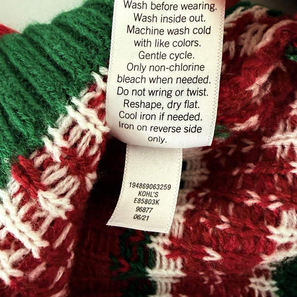 Celebrate Together Ugly Sweater Cats Fair Isle Festive Christmas Holiday Large - Picture 8 of 10